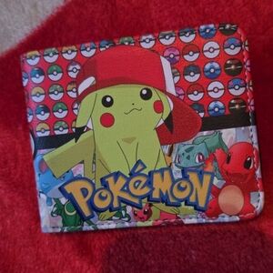 New Pokemon Anime Manga Leather Wallet